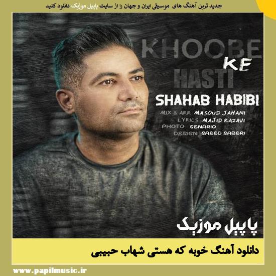 Shahab Habibi Khoobe Ke Hasti دانلود آهنگ خوبه که هستی از شهاب حبیبی